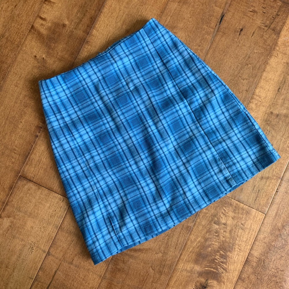 ❣️HOLD❣️Brandy Melville blue Cara skirt